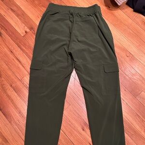 Athleta Green Cargo pants